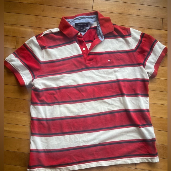 Tommy Hilfiger slim fit polo L - Picture 2 of 6
